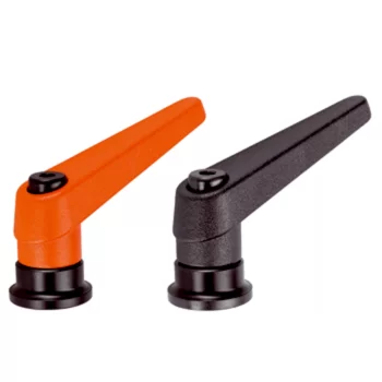Adjustable Clamping Levers with axial bearing, with female thread