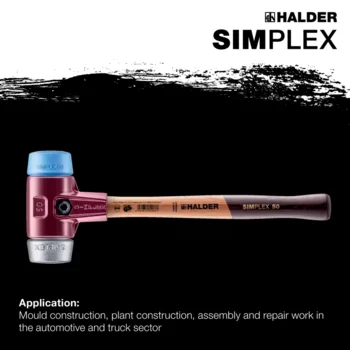                                             SIMPLEX soft-face mallets TPE-soft / soft metal; with cast iron housing and high-quality wooden handle
 IM0015142 Foto ArtGrp Zusatz en
