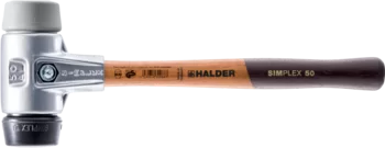                                             SIMPLEX soft-face mallets Rubber composition / TPE-mid; with aluminium housing and high-quality wooden handle
 IM0009087 Foto ArtGrp
