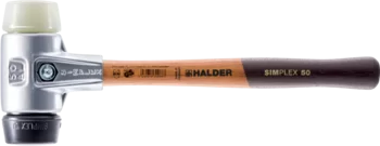                                             SIMPLEX soft-face mallets Rubber composition / nylon; with aluminium housing and high-quality wooden handle
 IM0009089 Foto ArtGrp
