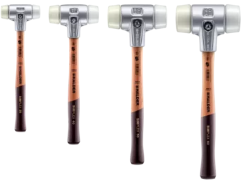                                             SIMPLEX soft-face mallets Superplastic / nylon; with aluminium housing and high-quality wooden handle
 IM0014544 Foto ArtGrp
