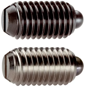 Spring Plungers with pin and slot
