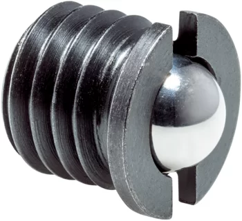                                             Spring Plunger with collar and ball, front slot
 IM0012821 Foto
