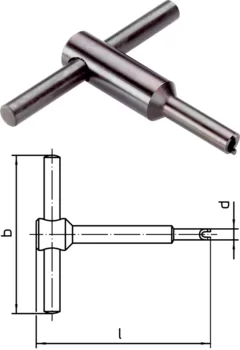                                             Assembly Tool for mounting via slot (pin sided) for spring plungers
 IM0012914 Foto
