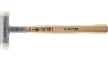                                             SUPERCRAFT soft-face mallet with vibration-reducing, ergonomic and varnished Hickory handle and rounded insert
 IM0013919 Foto
