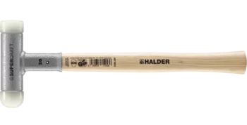                                             SUPERCRAFT soft-face mallet with vibration-reducing, ergonomic and varnished Hickory handle and rounded insert
 IM0013920 Foto
