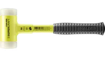                                             Maillet SUPERCRAFT avec manche en tube d'acier incassable, revêtu jaune fluorescent et poignée antidérapante
 IM0013934 Foto
